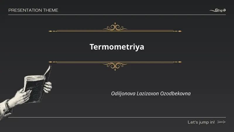 Termometriya