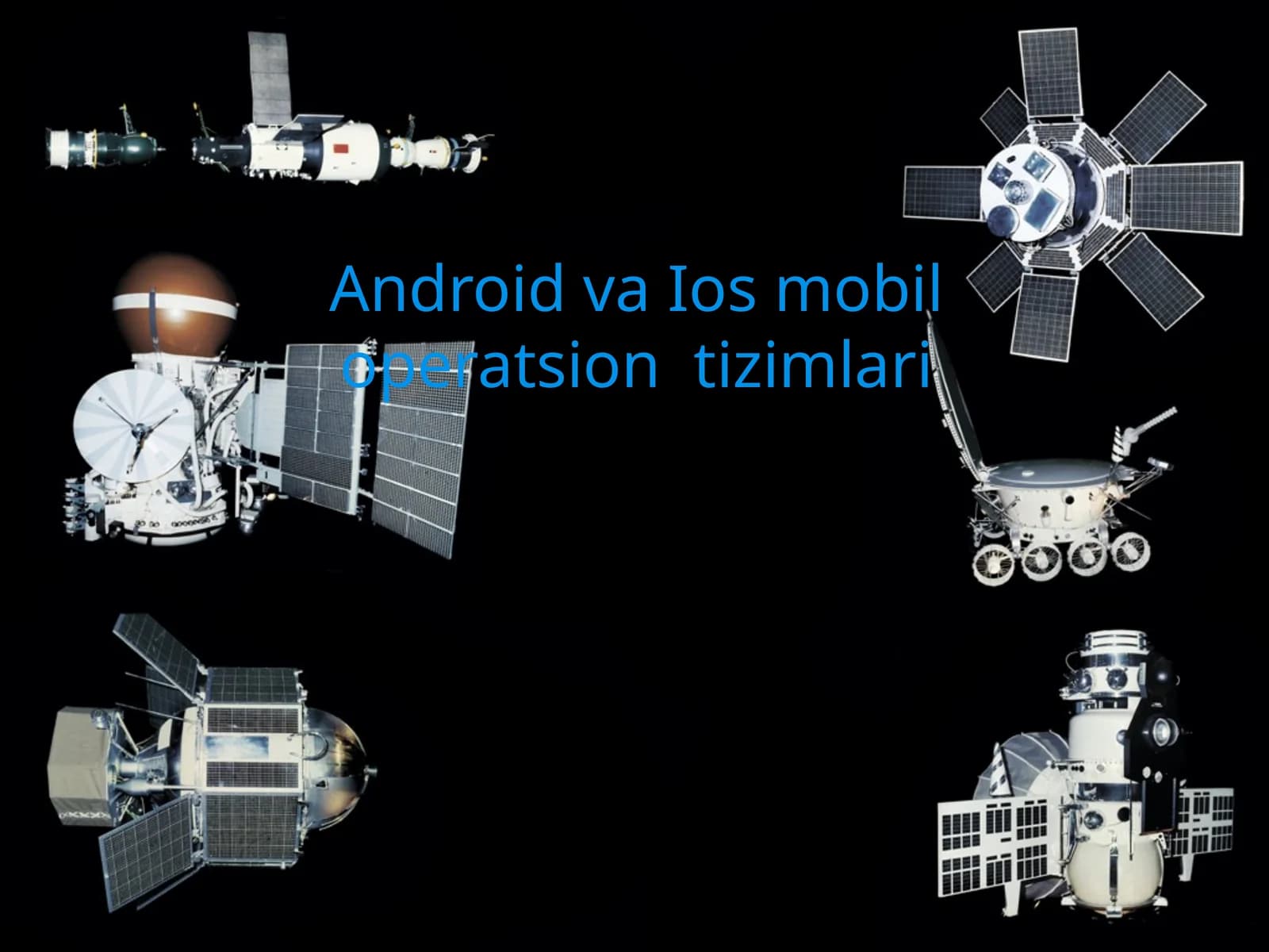 Android va IOS mobil operatsion tizimlari