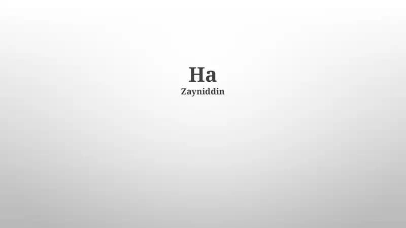 "Ha!"