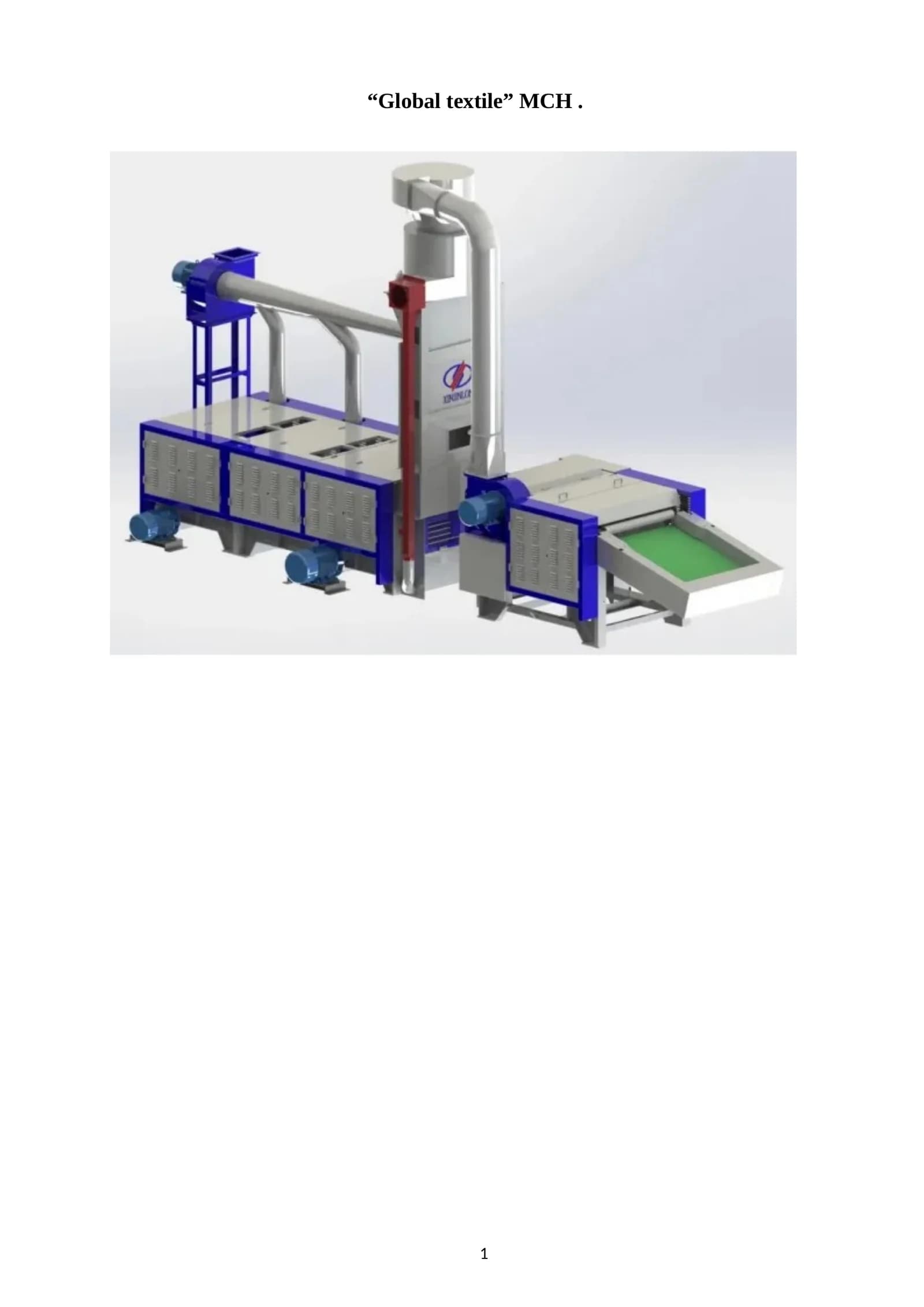 Global textile MCH  Ip yigiruv  korxona