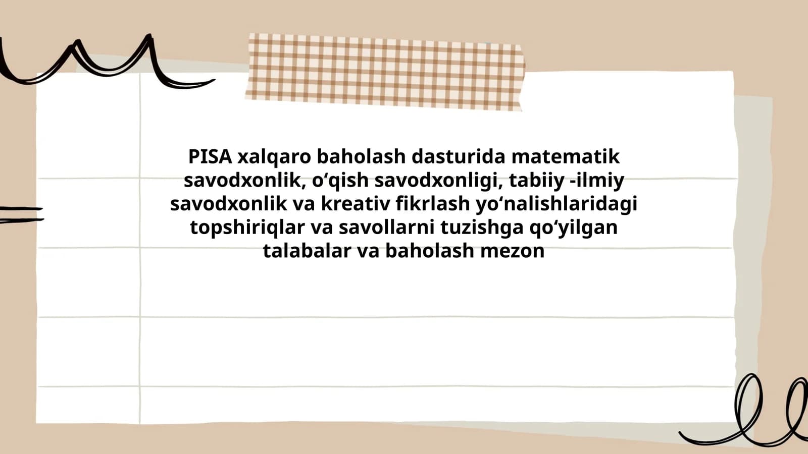 PISA xalqaro baholash dasturi