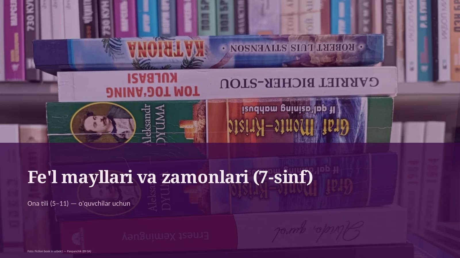 Fe'l mayllari va zamonlari (7-sinf)