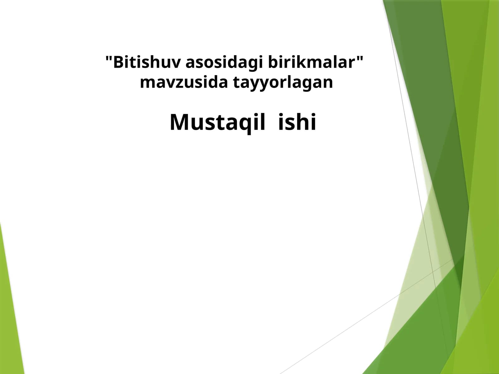 Bitishuv asosidagi birikmalar