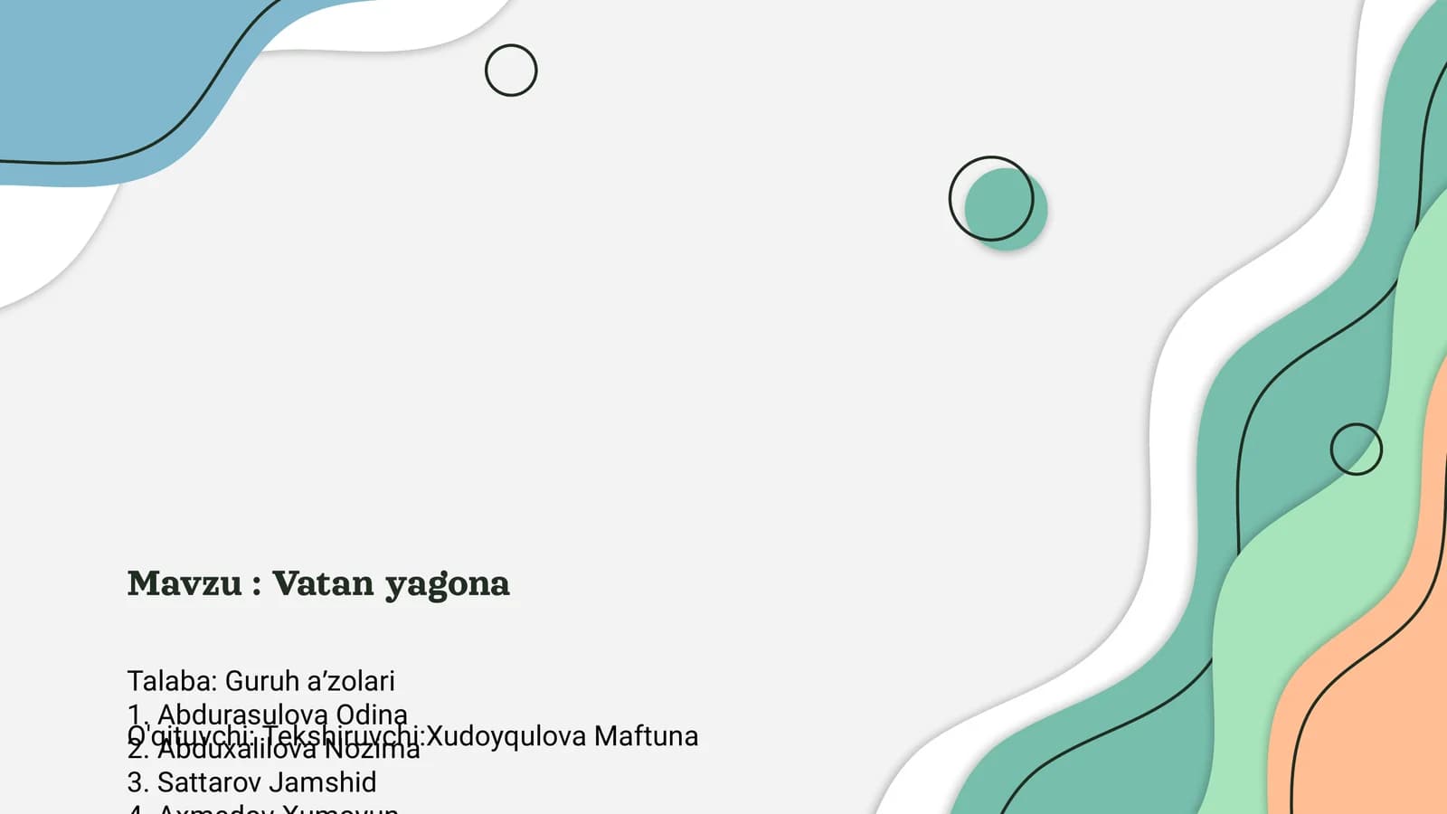 Vatan yagona