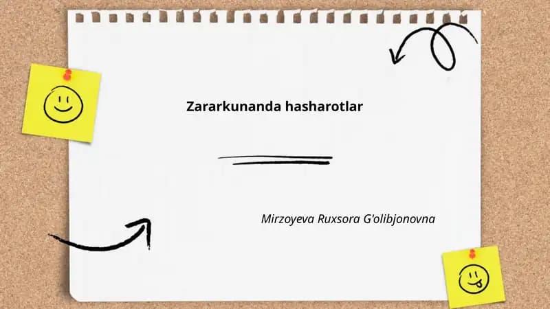 Zararkunanda hasharotlar