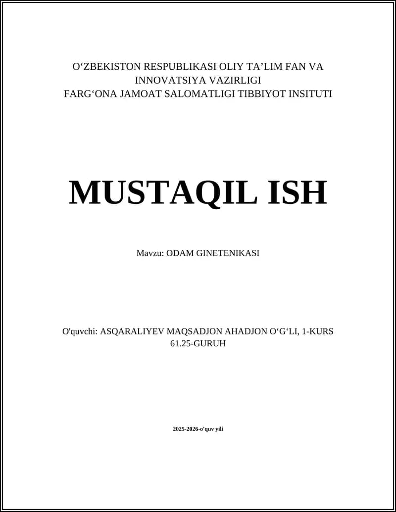 ODAM GINETENIKASI