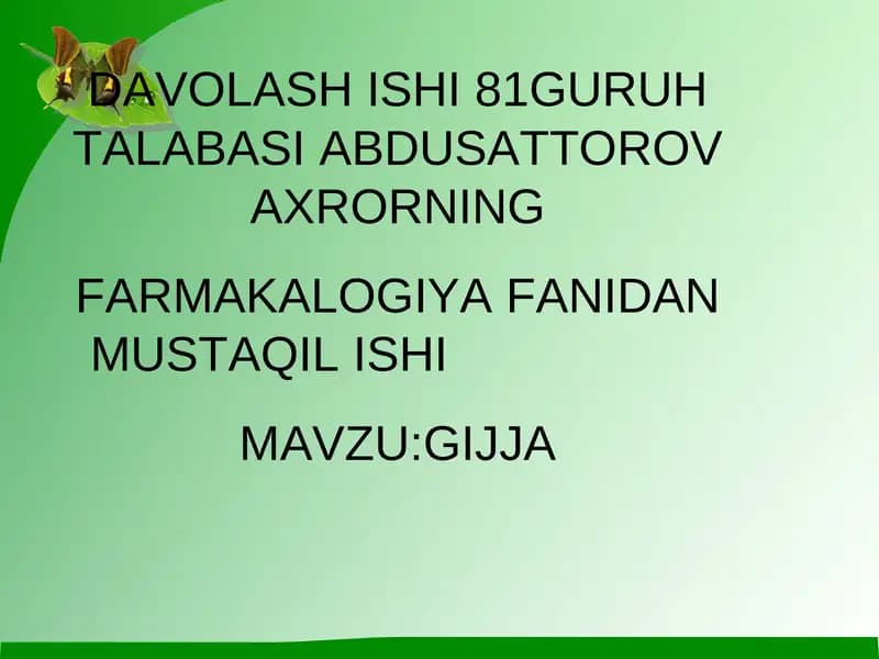 GIJJA