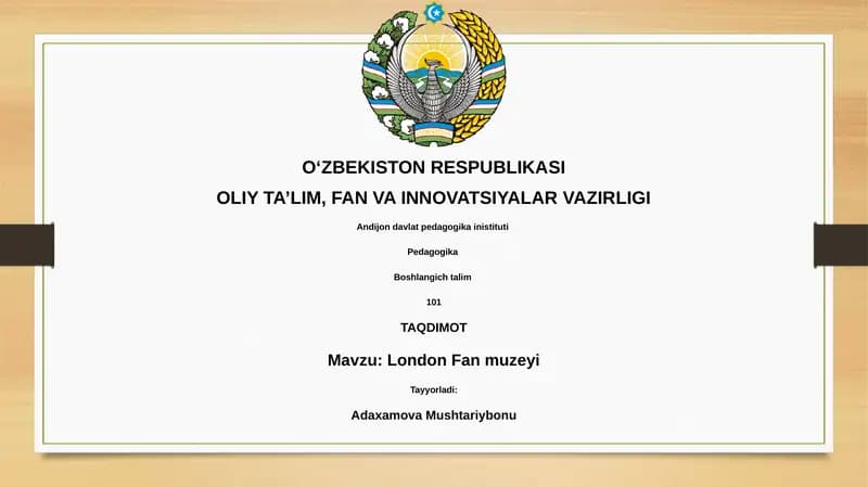 London Fan muzeyi