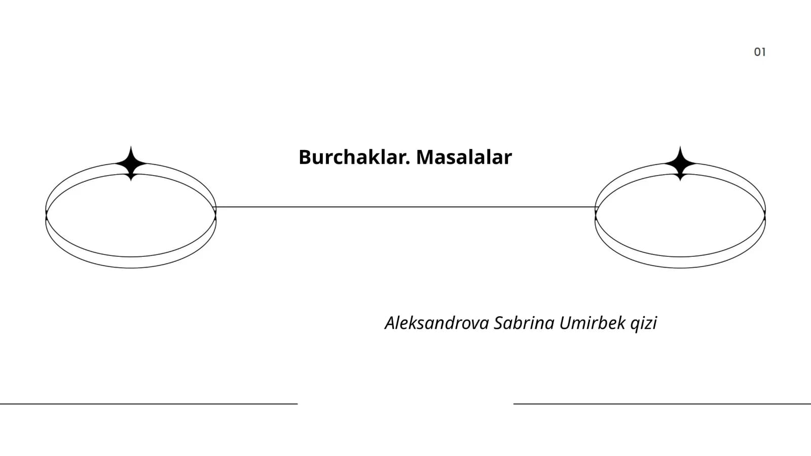 Burchaklar. Masalalar