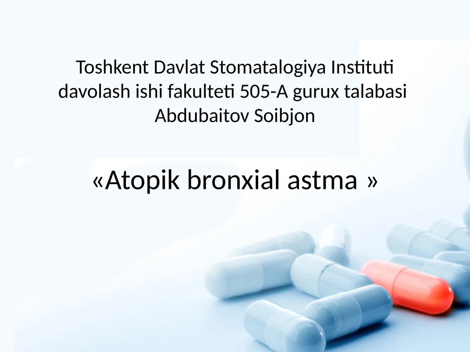 Atopik bronxial astma