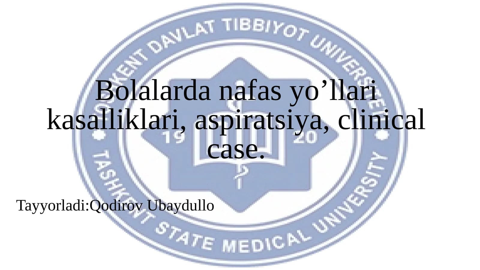 clinic case BKP