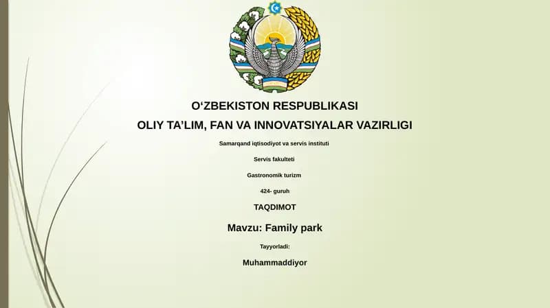 Family park