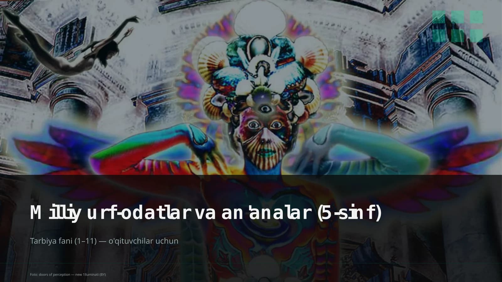 Milliy urf-odatlar va an'analar (5-sinf)