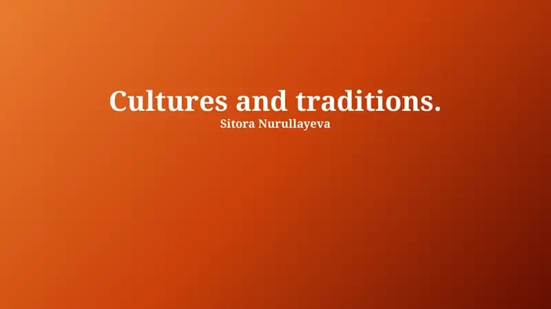 Understanding Culture: Core Concepts