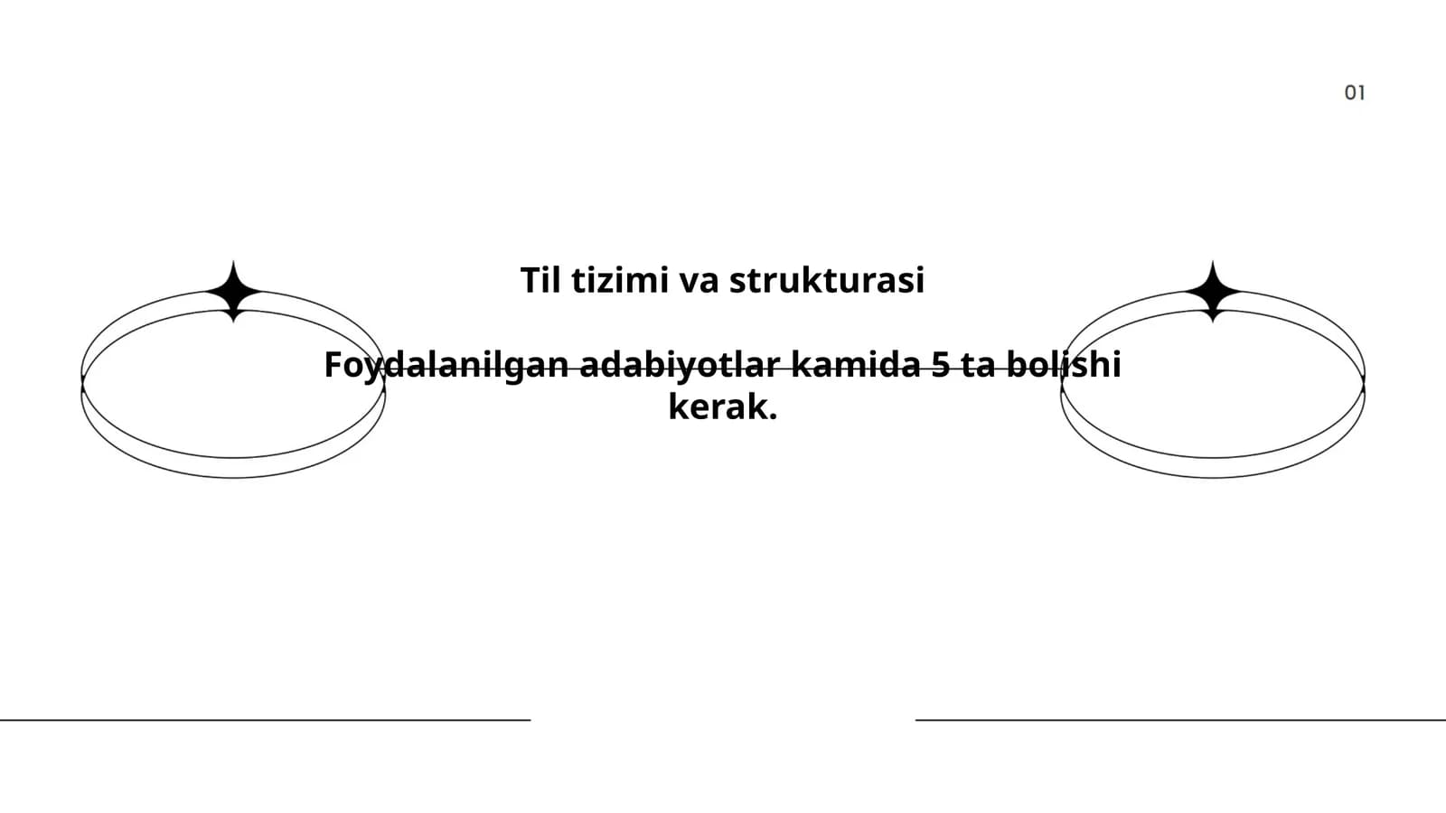 Til tizimi va strukturasi