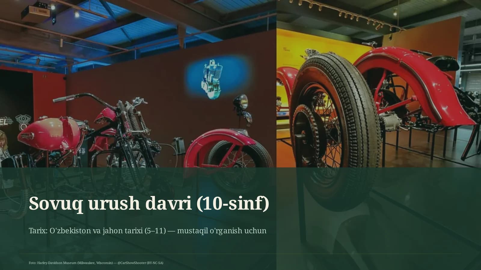Sovuq urush davri (10-sinf)