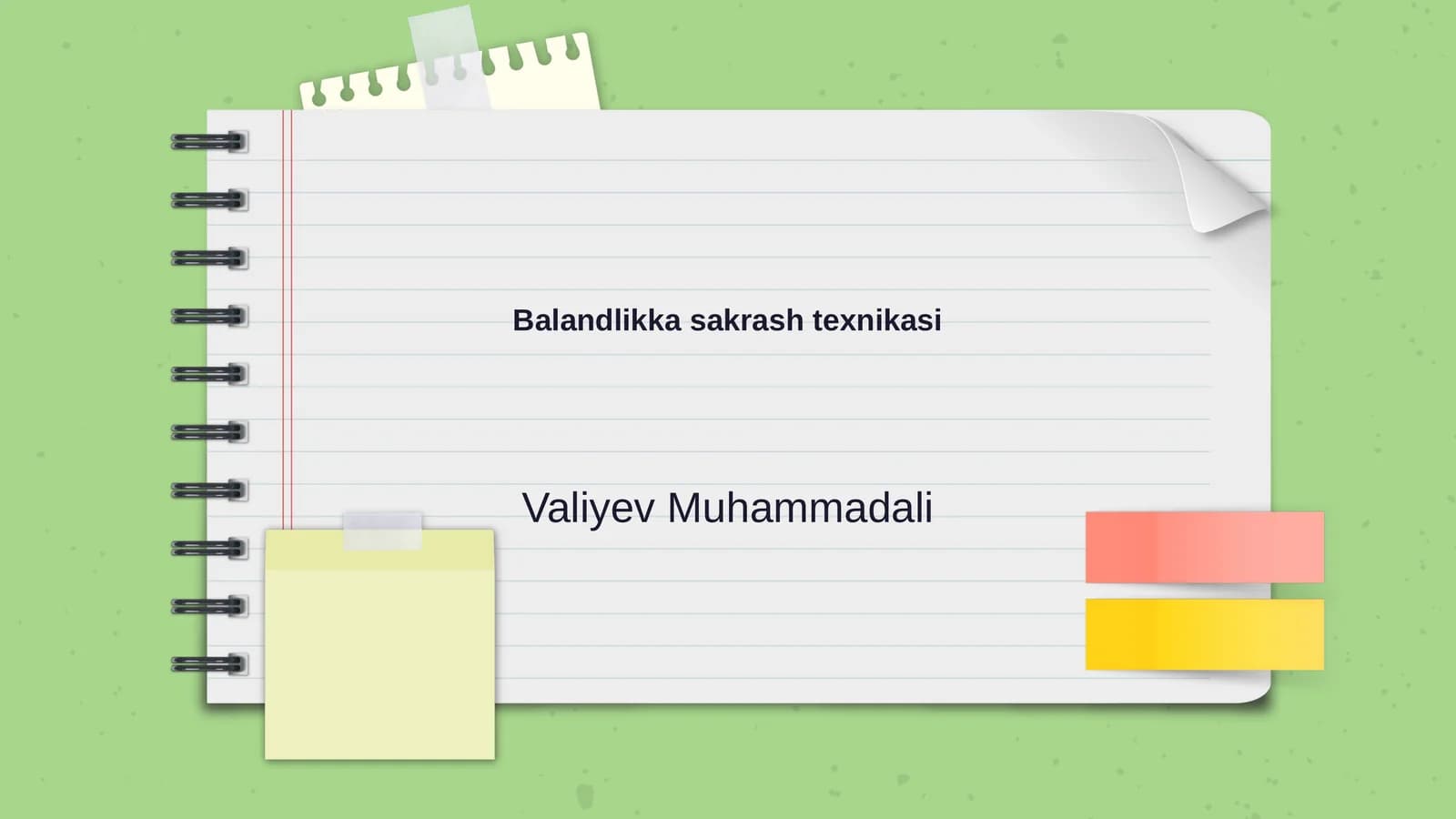 Balandlikka sakrash texnikasi
