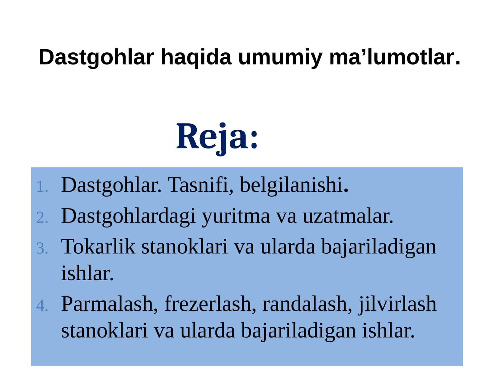 Dastgohlar