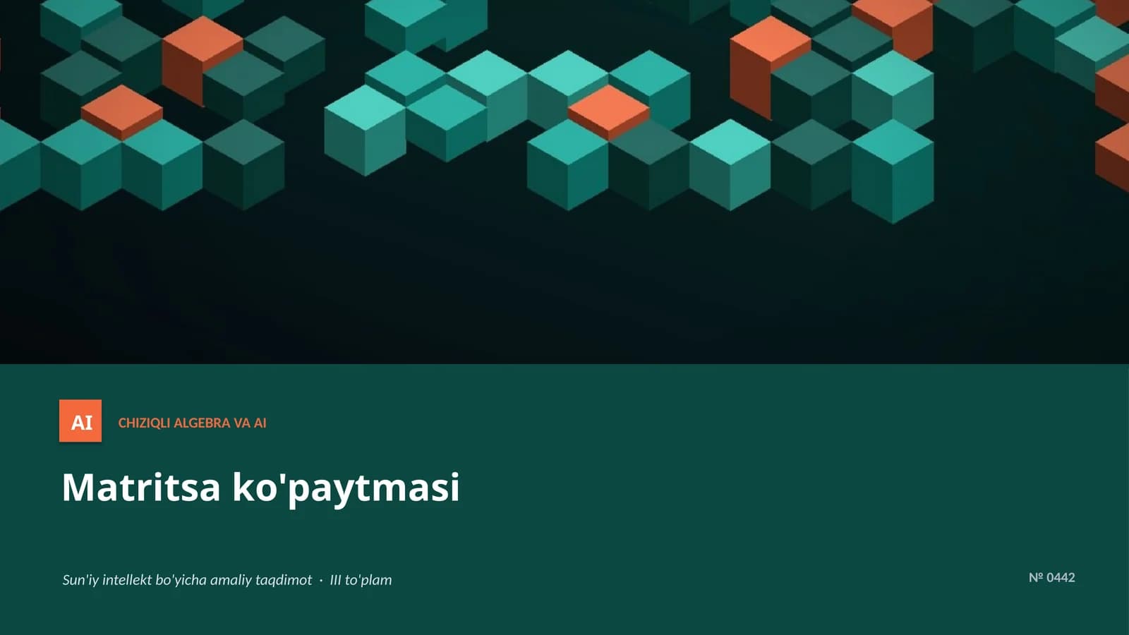 Matritsa ko'paytmasi