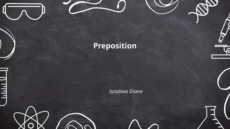 Preposition