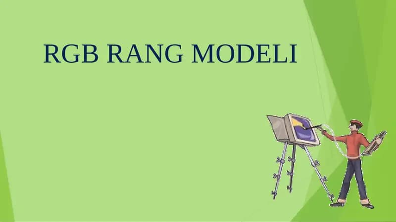 RGB RANG MODELI