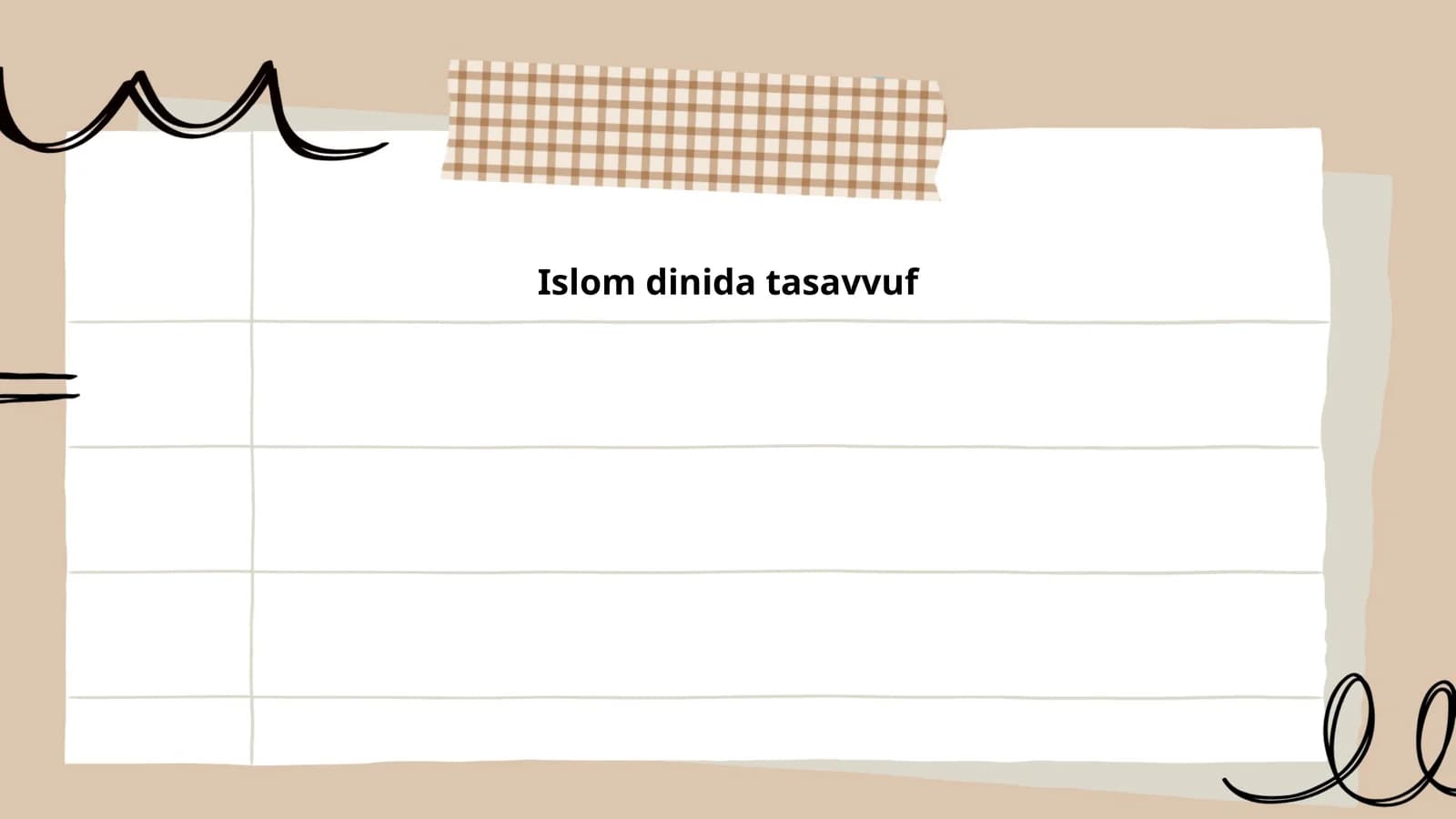 Islom dinida tasavvuf