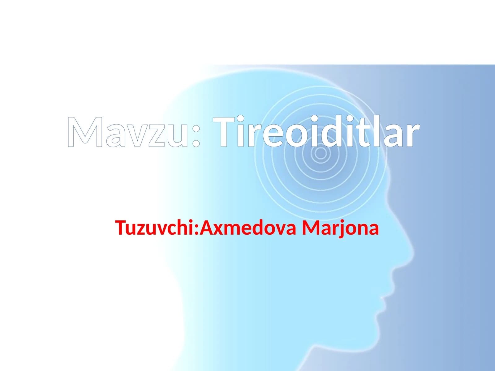 Tireoiditlar