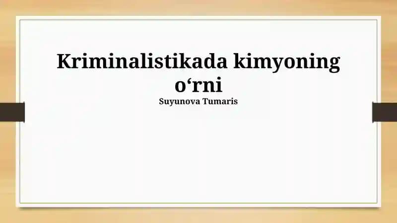 DNK tahlili