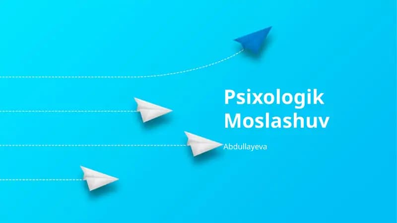 Psixologik Moslashuv
