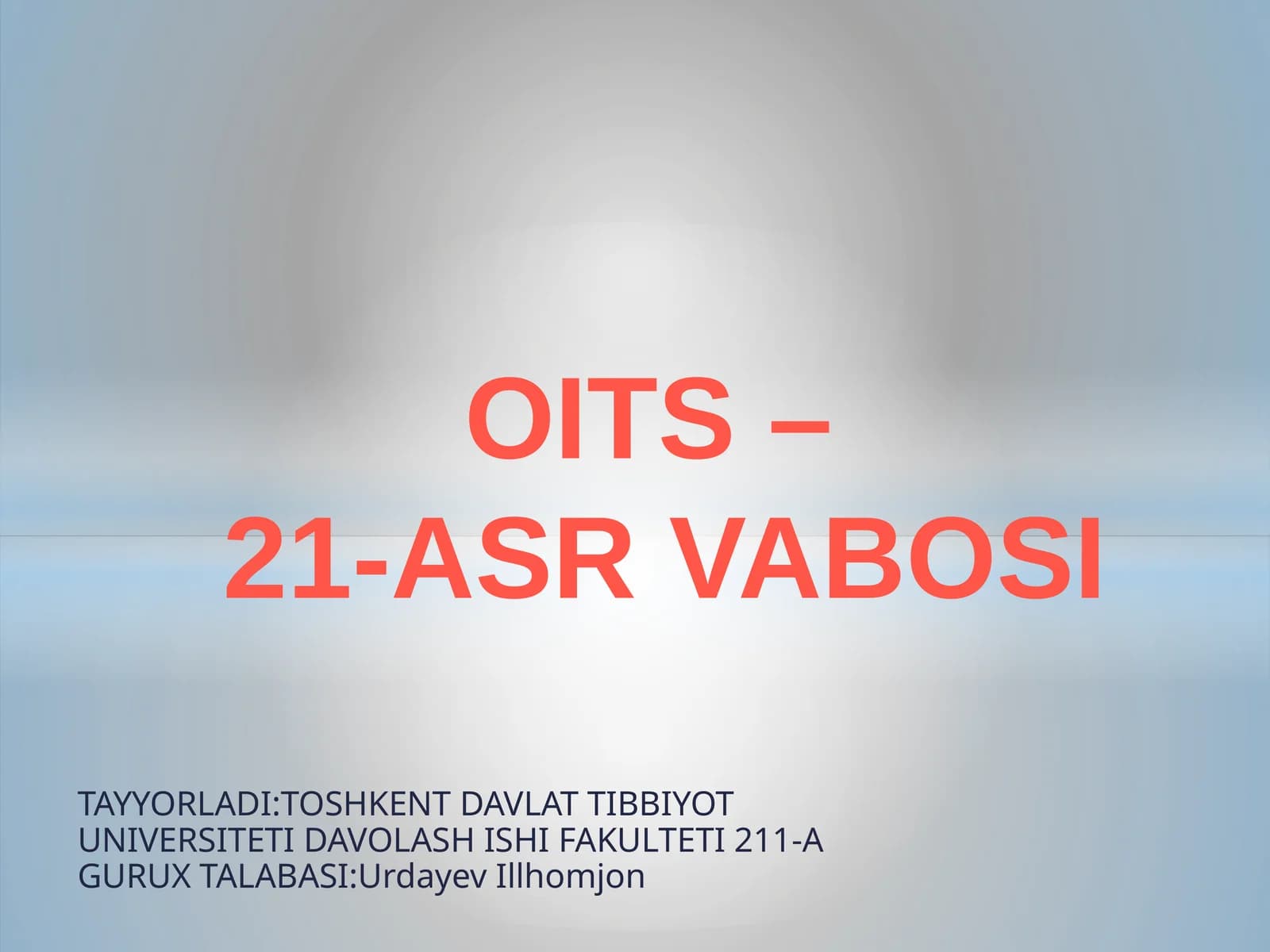 OITS–21-ASR VABOSI