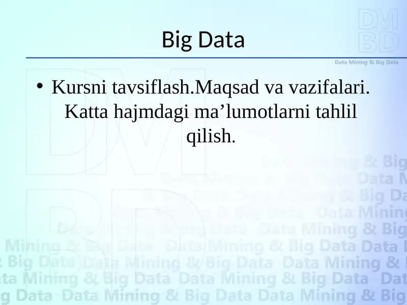 Big Data