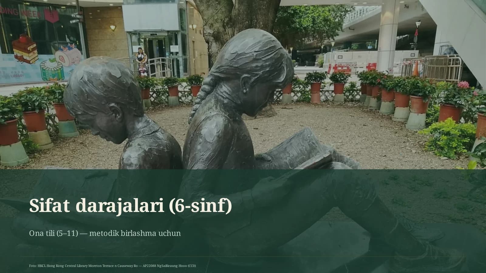 Sifat darajalari (6-sinf)