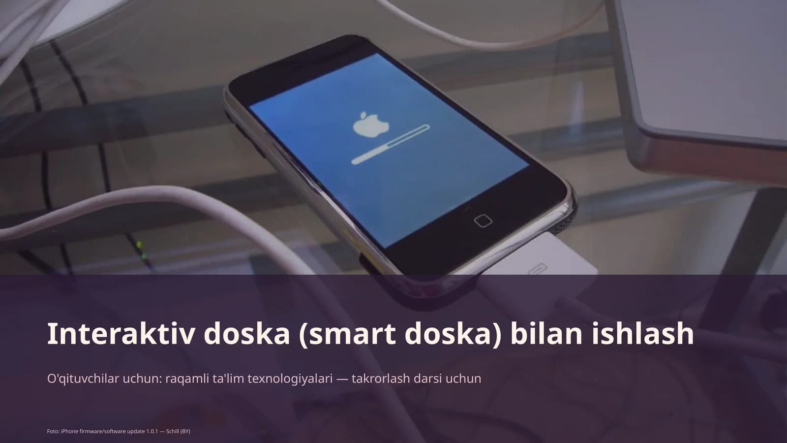 Interaktiv doska (smart doska) bilan ishlash