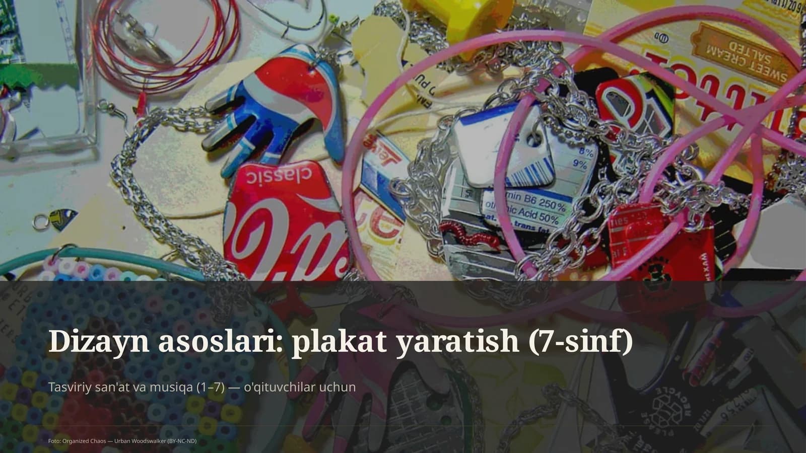 Dizayn asoslari: plakat yaratish (7-sinf)