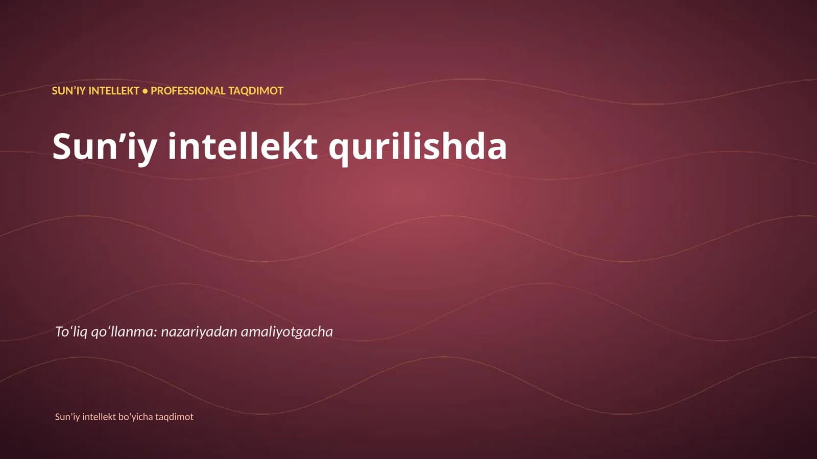 Sunʼiy intellekt qurilishda