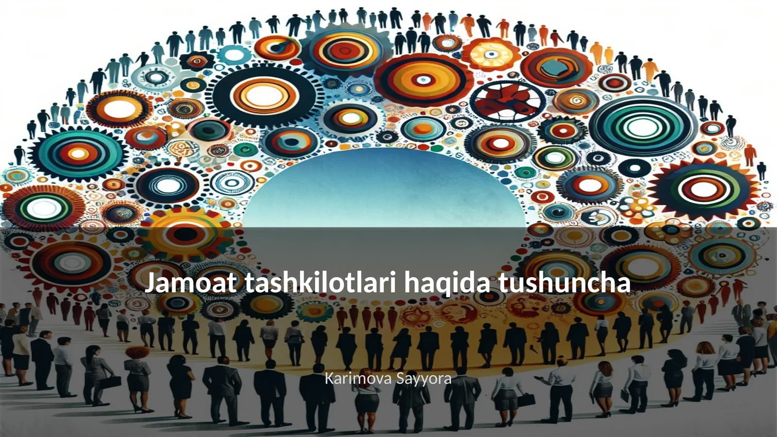 Jamoat tashkilotlari haqida tushuncha