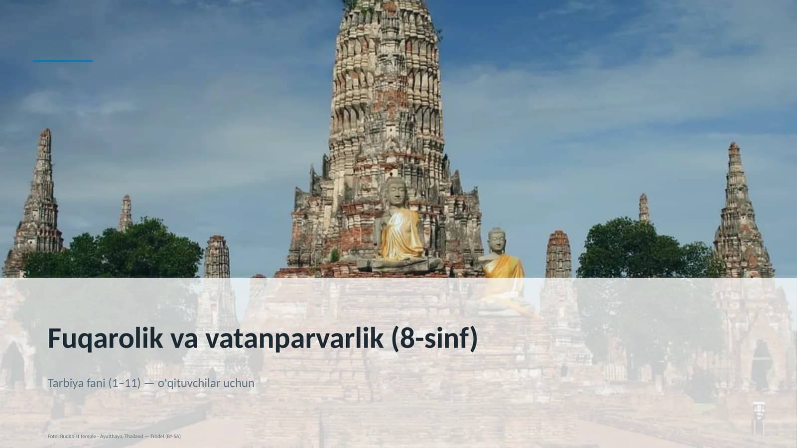 Fuqarolik va vatanparvarlik (8-sinf)