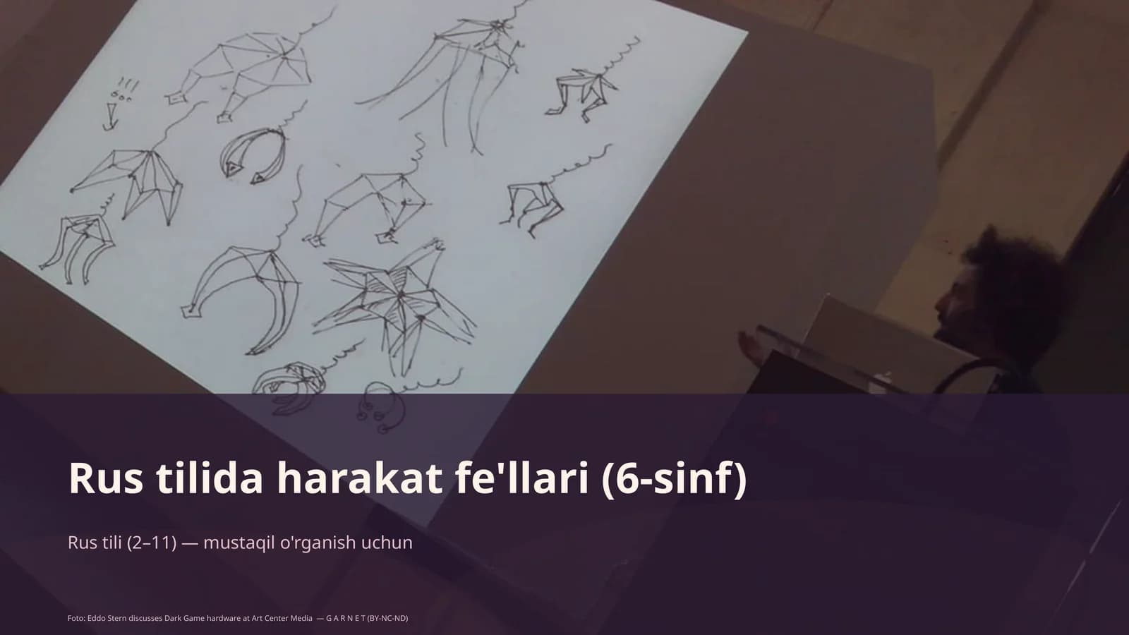 Rus tilida harakat fe'llari (6-sinf)