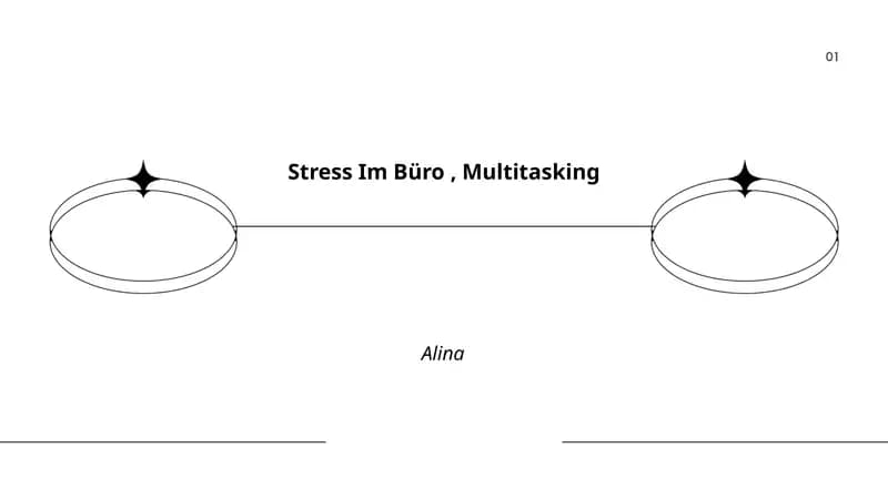 Stress Im Büro, Multitasking Alina