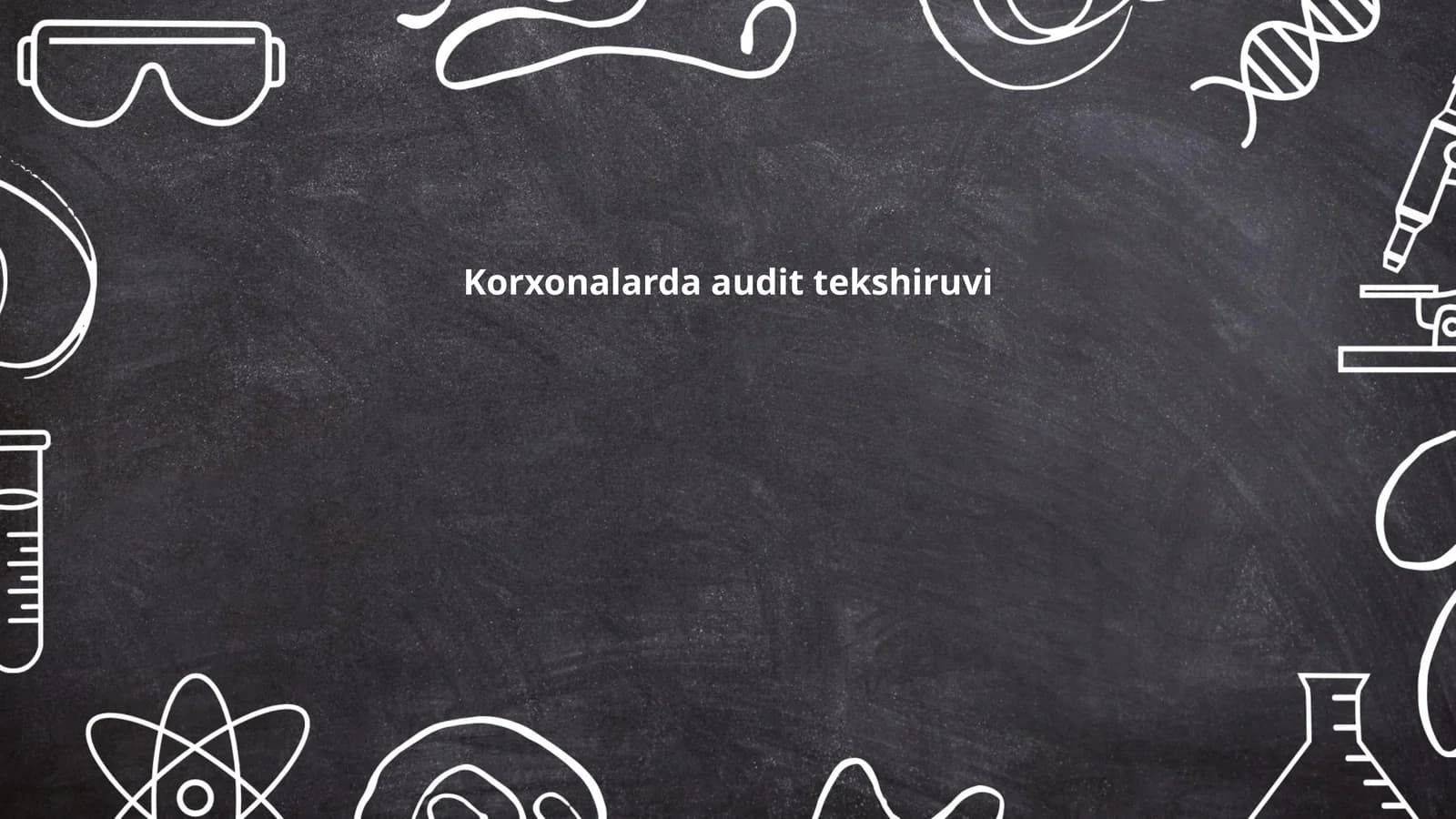 Audit tekshiruvi