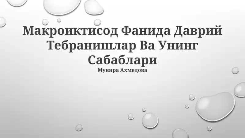 Davriy tebranishlar