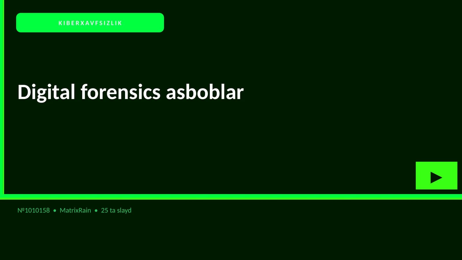 KIBERXAVFSIZLIK