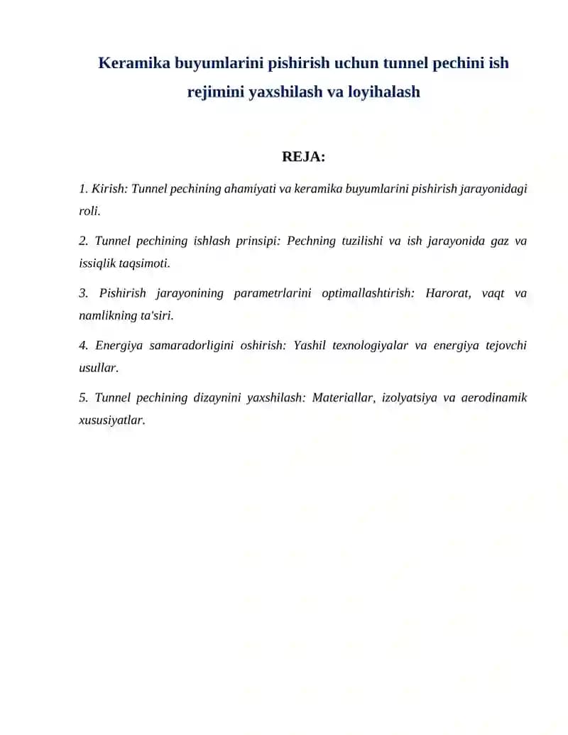 Tunnel pechlar