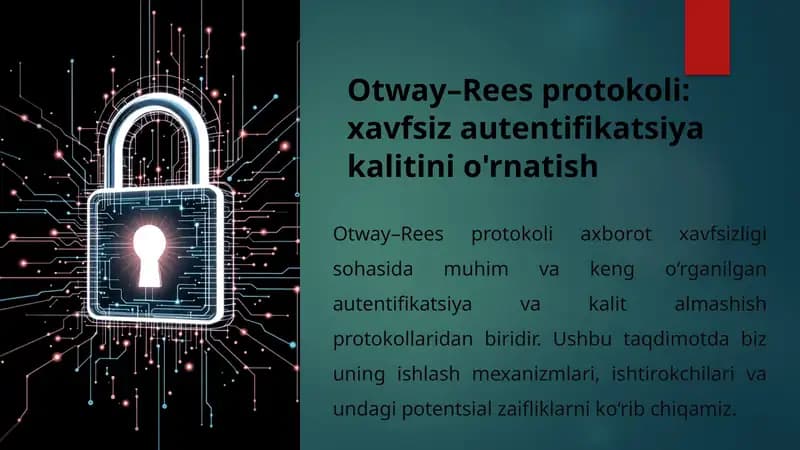 Otway–Rees protokoli