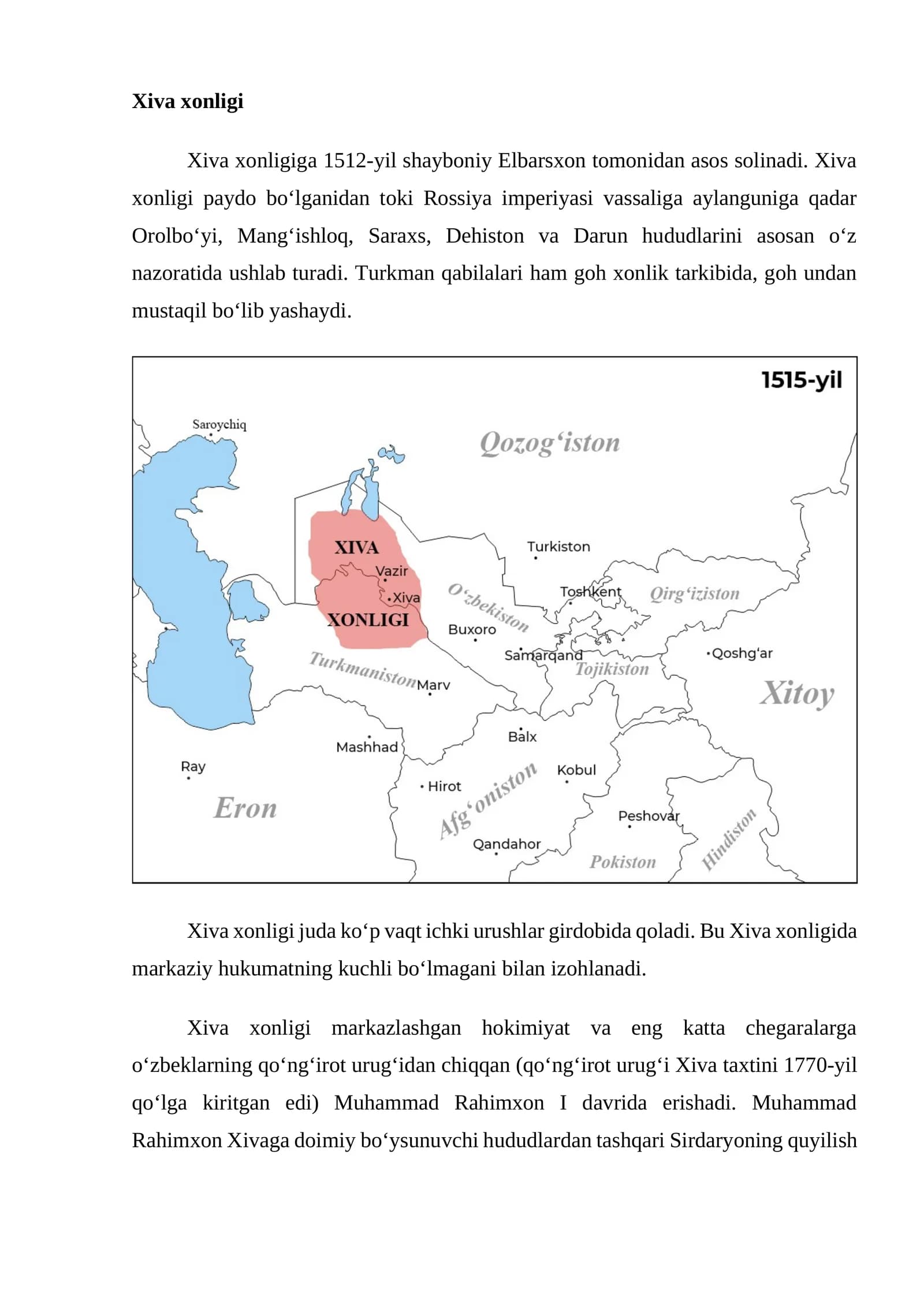 Xiva xonligi
