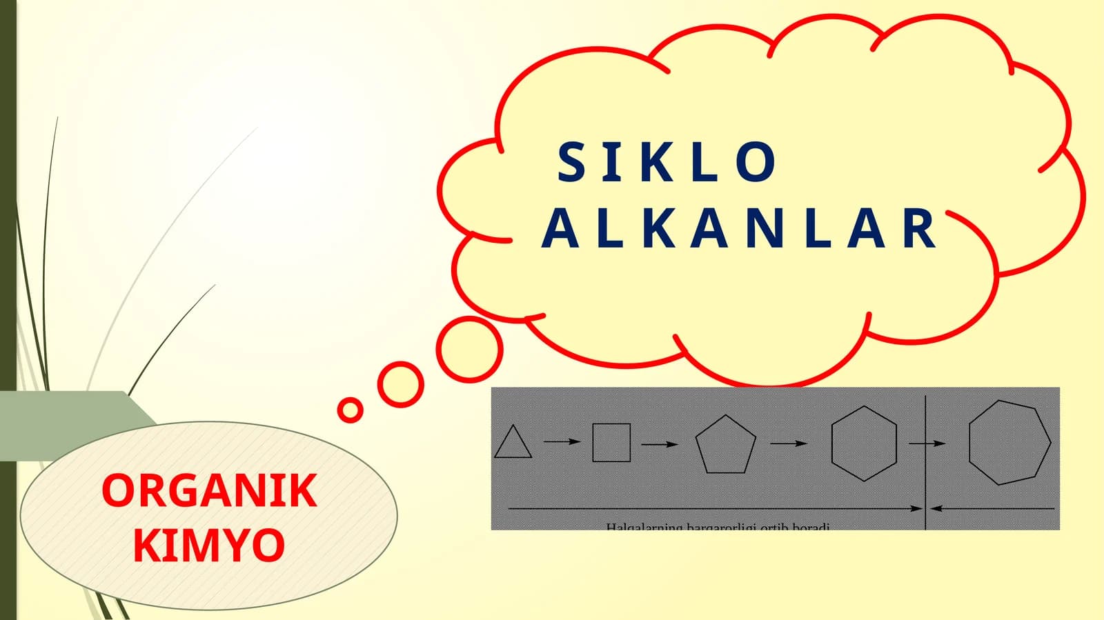 Sikloalkanlar