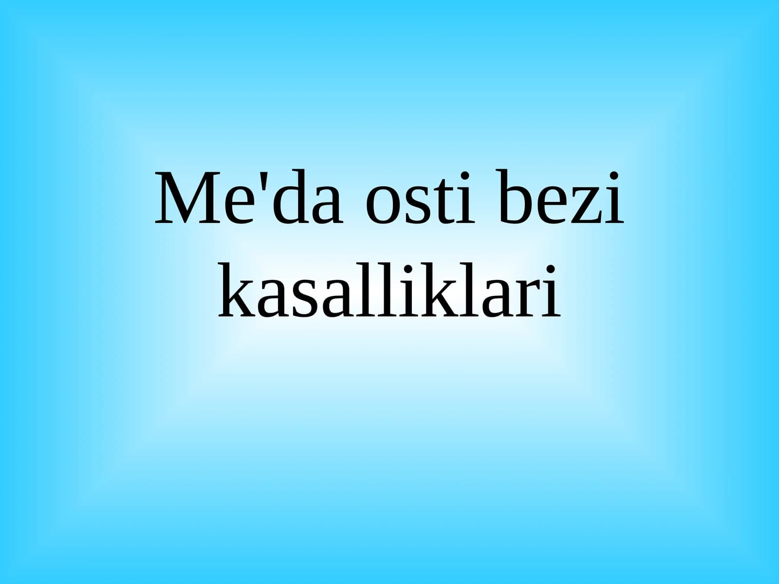 O‘tkir Pankreatit