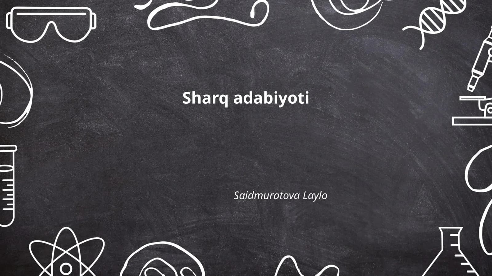 Sharq adabiyoti