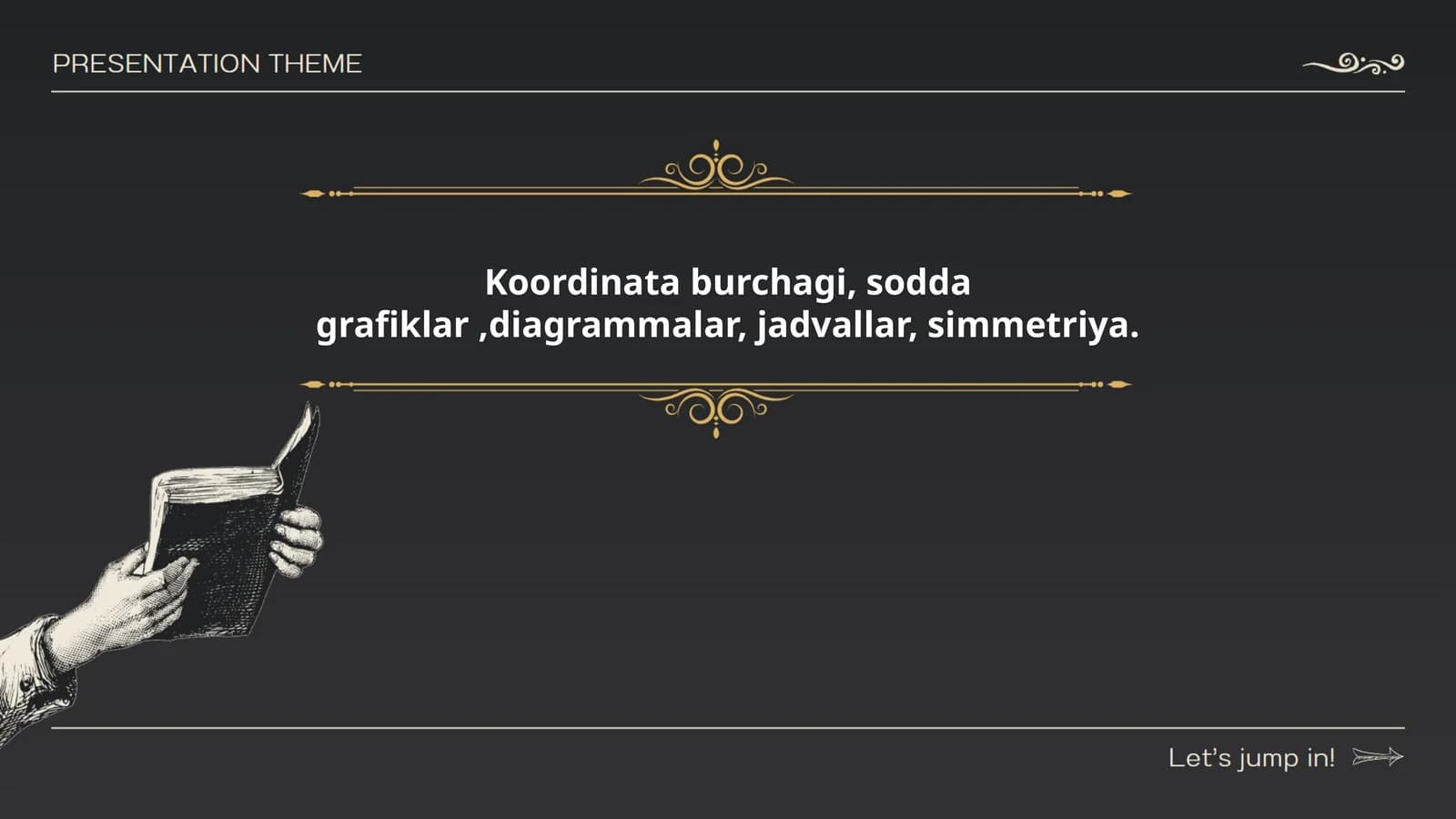 Koordinata tizimining asoslari