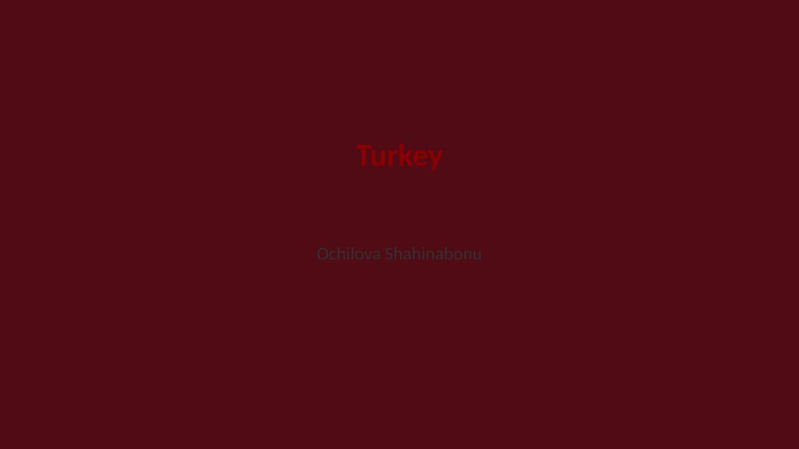 Turkey